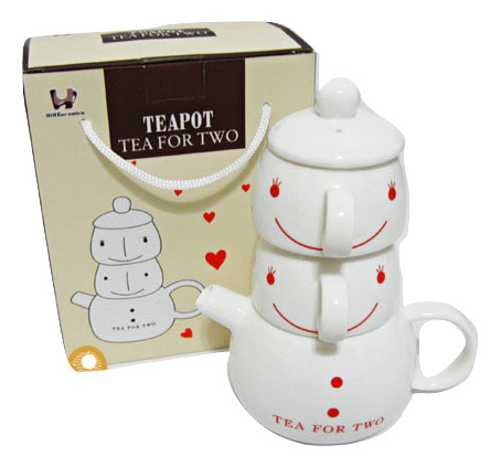 Set cadou Tea for two Snowman